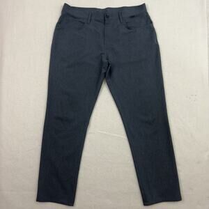 Travis Mathew Open To Close Golf Pants Mens 36 Blue Stretch Performance